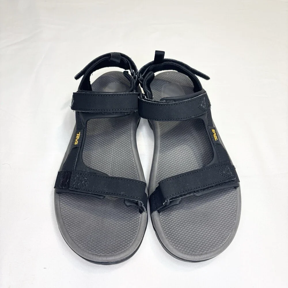 Teva Meacham Sport Sandals Men’s 10 M Black 1110392 Outdoor
